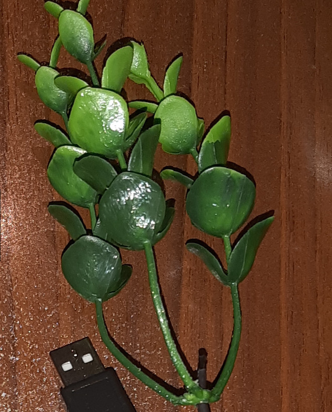تصفیه هوای USB مدل بوته ای قابل استفاده با شارژر و پاوربانک و لپ تاپ